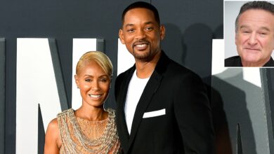 Photo of Will Smith and Family Receive Robin Williams Legacy of Laughter Award from Late Actor’s Children