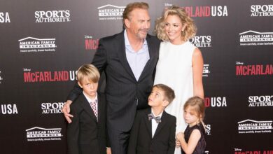 Photo of Kevin Costner-a real family man, he took a 4 year break from acting to support his family.