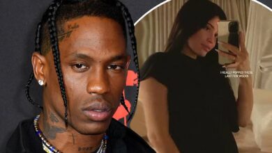 Photo of Kylie Jenner and Travis Scott ‘work really well as parents’ says insider as they await second child together