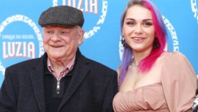 Photo of Only Fools’ David Jason, 81, makes rare appearance with daughter Sophie, 20, on Cirque Du Soleil red carpet