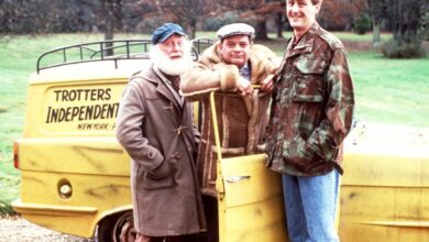 Photo of Only Fools and Horses fans in stitches as man finds Del Boy’s driving licence in London