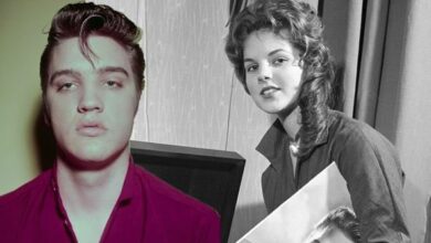 Photo of Elvis Presley ‘wasn’t worried’ about dating teenage Priscilla Presley