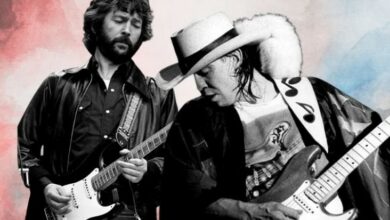 Photo of The first time Eric Clapton heard Stevie Ray Vaughan