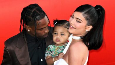 Photo of Kylie Jenner and Travis Scott’s Daughter Stormi Is ‘Helping Out’ With Baby No. 2: They’ve All Been ‘Non-Stop Smiling’