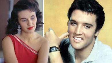 Photo of Elvis Presley’s girlfriend was only allowed to date him because of her father