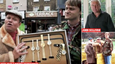Photo of Only Fools And Horses creator John Sullivan’s son who is locked in High Court copyright fight with operators of sitcom themed ‘theatrical dining experience’ says it has ‘ripped’ material from show’s original scripts