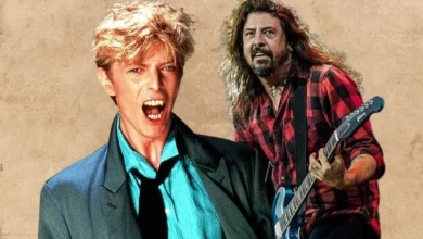 Photo of Dave Grohl remembers his humbling first meeting with David Bowie