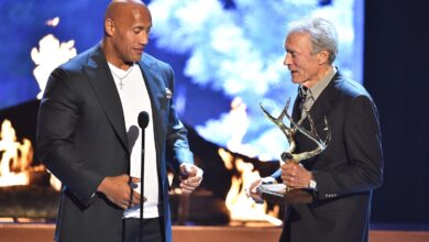 Photo of Dwayne Johnson Once Wrote Fanmail to His ‘Man-Crush’ Clint Eastwood