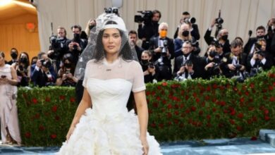 Photo of Kylie Jenner Rocks Bridal Dress at 2022 Met Gala