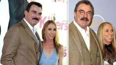 Photo of Tom Selleck on being ‘too shy’ to ask out wife Jillie Mack ‘I was hemming and hawing’
