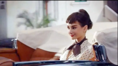 Photo of Audrey Hepburn stars in a chocolate ad