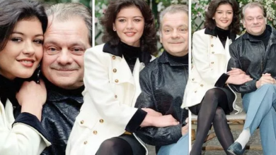 Photo of Catherine Zeta Jones showcases youthful beauty in unearthed snaps with Sir David Jason