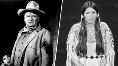 Photo of Sacheen Littlefeather says John Wayne ‘had to be restrained’ at her 1973 Oscars protest