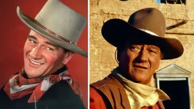 Photo of The Duke John Wayne suffered from ill health in the last 15 years of his life