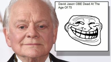 Photo of TV legend David Jason is NOT DEAD after falling victim to online death hoax