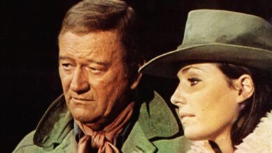 Photo of Rio Lobo: John Wayne ‘completely exhausted’ and director ‘punched me’ claimed leading lady
