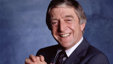 Photo of He hated John Wayne, riled Meg Ryan and sparred with Ali: Michael Parkinson defined the British chat show