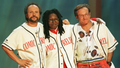 Photo of Robin Williams, Whoopi Goldberg and Billy Crystal’s tears: “It should be here”